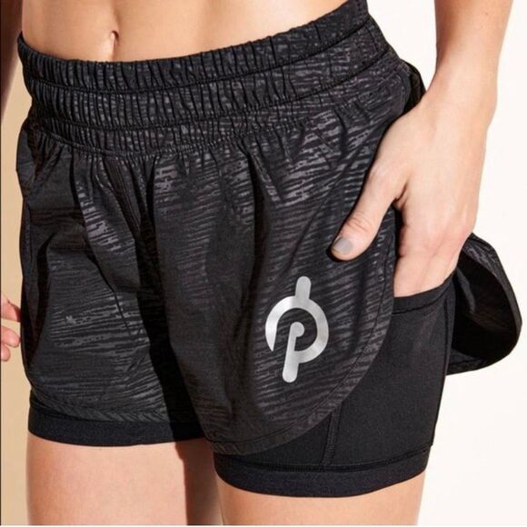 LULULEMON X PELOTON Bootcamp Shorts Size 12 3.5” - Picture 1 of 13